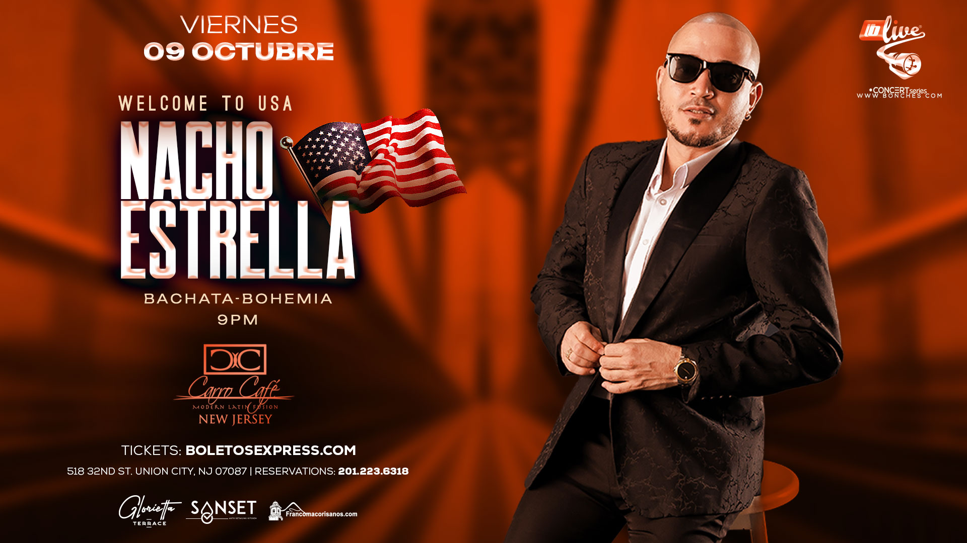 Nacho Estrella Bienvenida Oficial a USA