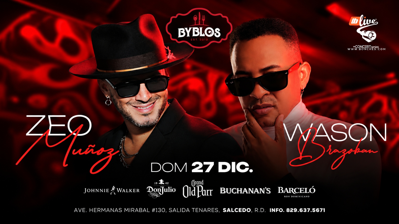 Wason Brazoban & Zeo Munoz Concierto 